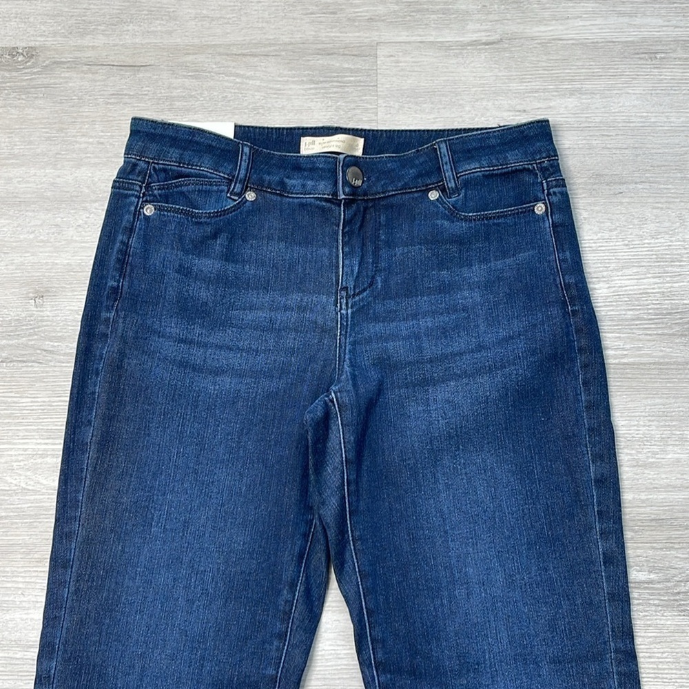 NWT J.Jill Slim Boyfriend Straight Leg Jeans Size 4Petite - Picture 4 of 7